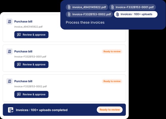 Upload Hundreds of Invoices in One Go